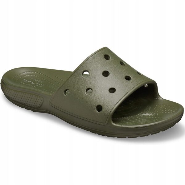 crocs classic slide khaki 206121 309 green 2 2000x2000 1