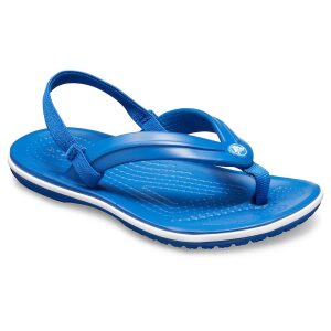 Crocs Crocband Kids Strap Flip Blue Jean 205777 4GX