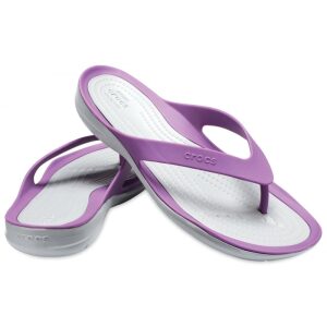 crocs swiftwater amethyst light grey z23 204974 5f8 womens flips p2685 12036 image 1