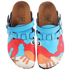 birkis clog kay crab blue 936483