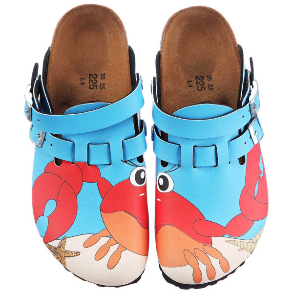 birkis clog kay crab blue 936483