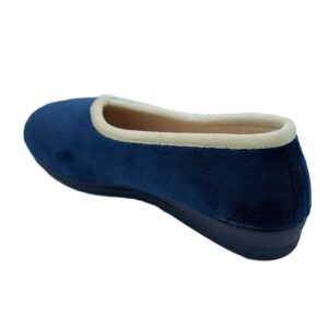 zapatilla javer 2175 invierno de casa muy comoda pantufla marino adorno cosido 25794 3