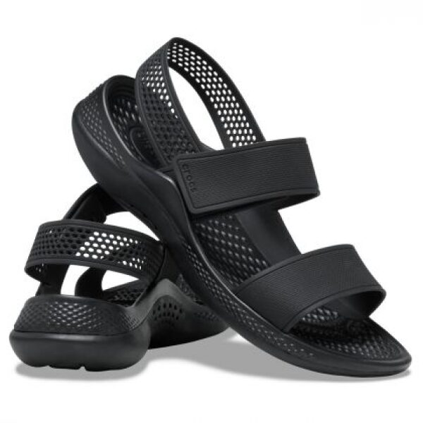 Crocs Καλοκαιρινά Πέδιλα LiteRide 360 Sandal W 206711-001 Black - Image 2