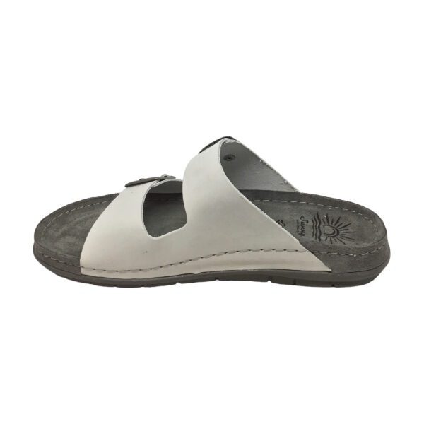 Ανατομικά Δερμάτινα Ανδρικά Σανδάλια synny sandals ettore 2202 white - Image 3