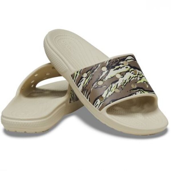 Σαγιονάρες  unisex Crocs Slide Printed Camo 207280-2Y2 Bone - Image 4