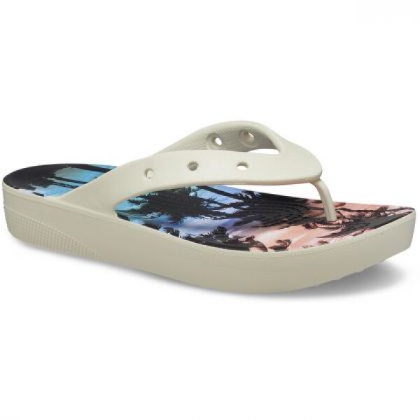 Σαγιονάρες Γυναικείες Crocs Retro Resort Flip 208770-2Y2 Bone