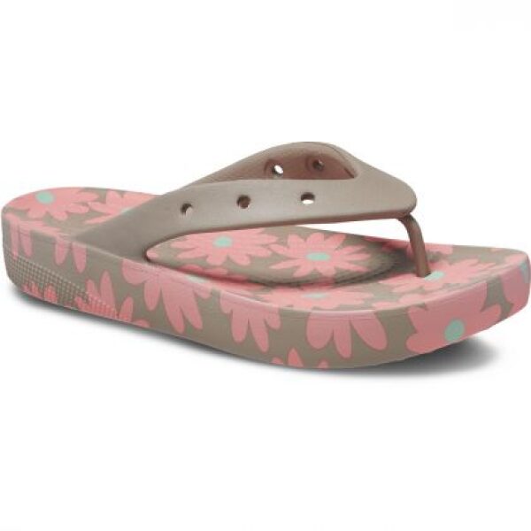 Σαγιονάρες Γυναικείες Crocs Retro Resort Flip 208770-2ZJ Mushroom