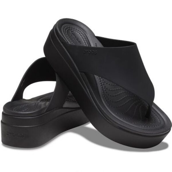 Γυναικεία σαγιονάρα πλατφόρμα Crocs Brooklyn Flip 208727-001 Black - Image 3