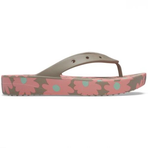 Σαγιονάρες Γυναικείες Crocs Retro Resort Flip 208770-2ZJ Mushroom - Image 3