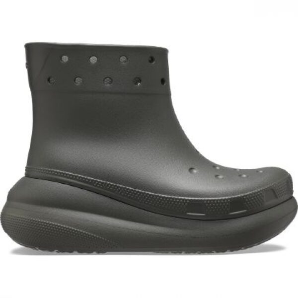 Γυναικείο μποτάκι γαλότσα Crocs Classic Crush Boot 207946-3J5 Dusty Olive