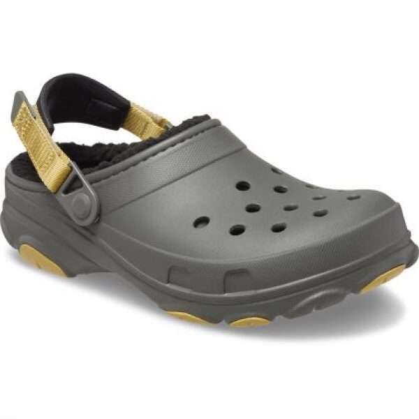 Χειμερινά σαμπό Crocs unisexAll Terrain Lined Clog 207936-3J5 Dusty Olive - Image 4