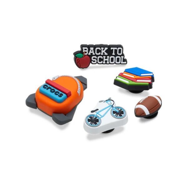 Jibbitz™ Charms Crocs  10010360 Back to School 5 Pack