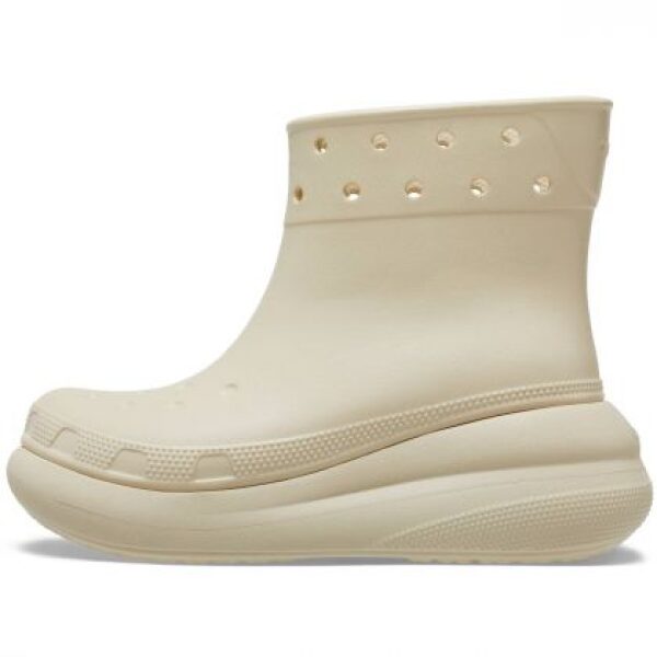 Γυναικείο μποτάκι γαλότσα Crocs Classic Crush Boot 207946-2Y2 Bone - Image 6