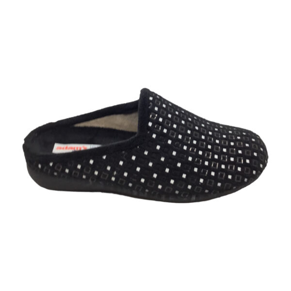 Παντόφλες Γυναικείες Χειμερινές adam's 701-23521 BLACK - Image 4