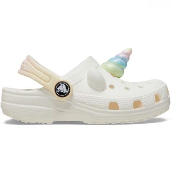 Crocs Kids Classic Dinosaur Clog 209701-OWV Chalk - Image 4