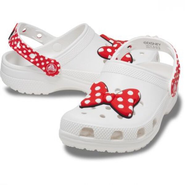 Crocs Classic Clog Kid's Disney Minnie Mouse 208710-119 White - Image 3