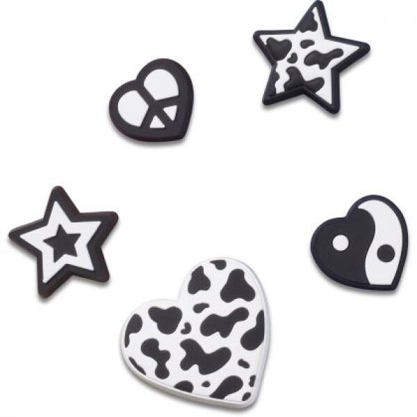 Jibbitz™ Charms Crocs  10012950 Mono BnW 5 Pack