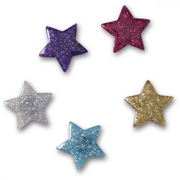 Jibbitz™ Charms Crocs  10012932 Icon Glitter Stars 5 Pack