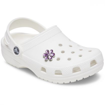 Jibbitz™ Charms Crocs 10012296 Purple Blinged Out Daisy - Image 2