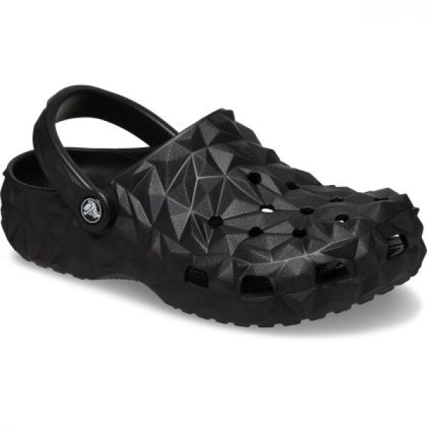 Crocs unisex Classic Geometric Clog 209563-001 Black - Image 2