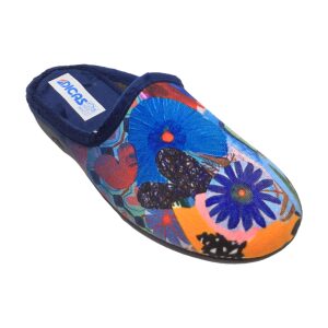 Γυναικεία χειμερινή παντόφλα Dicas Ζ25795 BLUE