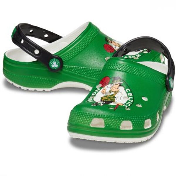 Crocs unisex Clog NBA Boston Celtics  209442-100 White - Image 5