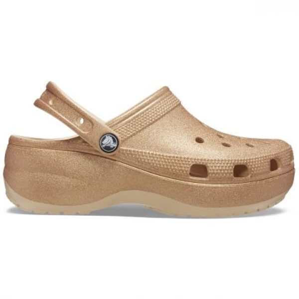 Crocs Classic Platform Glitter Clog 207241-2DS Shitake