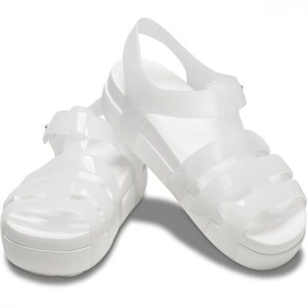 Crocs Καλοκαιρινά Πέδιλα Splash Crush Slide 209267-100 White - Image 2