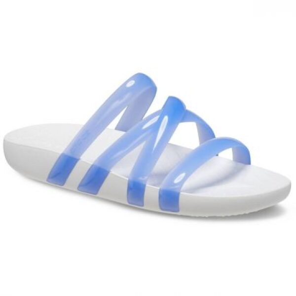 Crocs  Γυναικεία Σανδάλια  SPLASH GLOSSY STRAPPY 208537-5Q6 Moon Jelly - Image 3