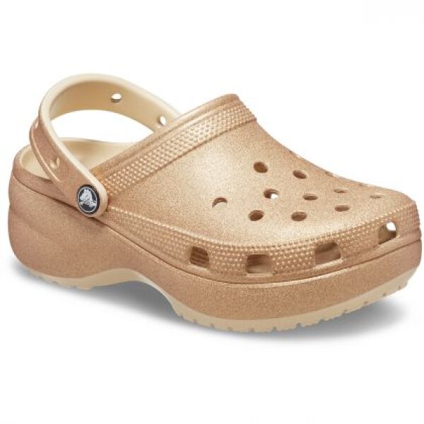 Crocs Classic Platform Glitter Clog 207241-2DS Shitake - Image 3