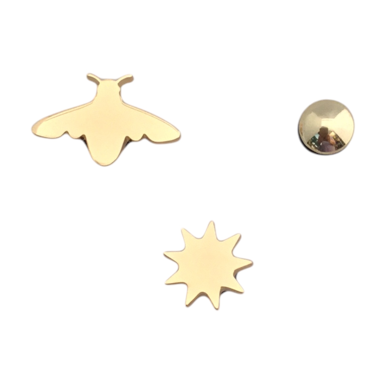 Jibbitz™ Charms Crocs 10007730-UNC Elevated Golt 3 pack