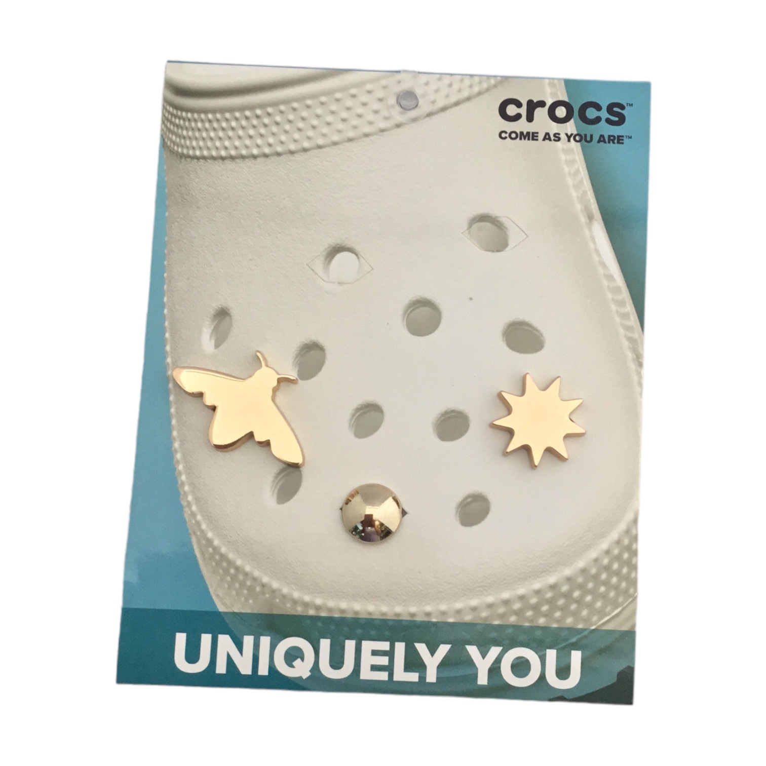 Jibbitz™ Charms Crocs 10007730-UNC Elevated Golt 3 pack - Image 3