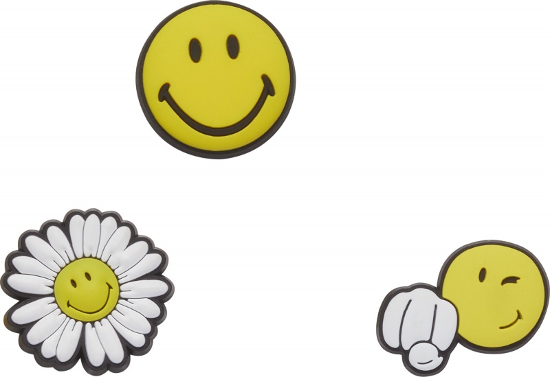 Jibbitz™ Charms Crocs 10007857-UNC Smiley® Cheer Up 3-Pack - Image 5