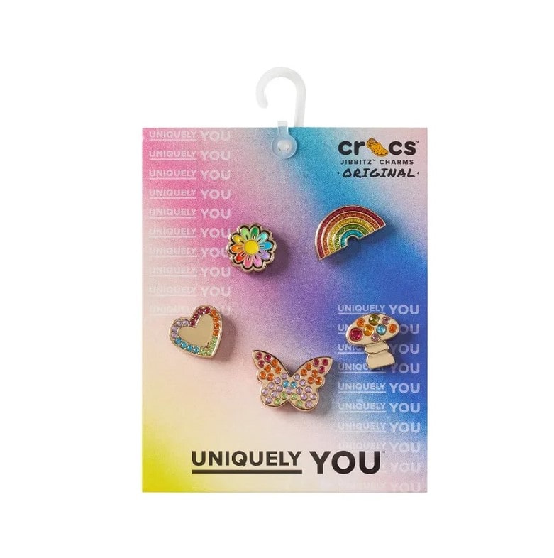 Jibbitz™ Charms Crocs Rainbow Elvtd Festival 10013261 5Pack - Image 2