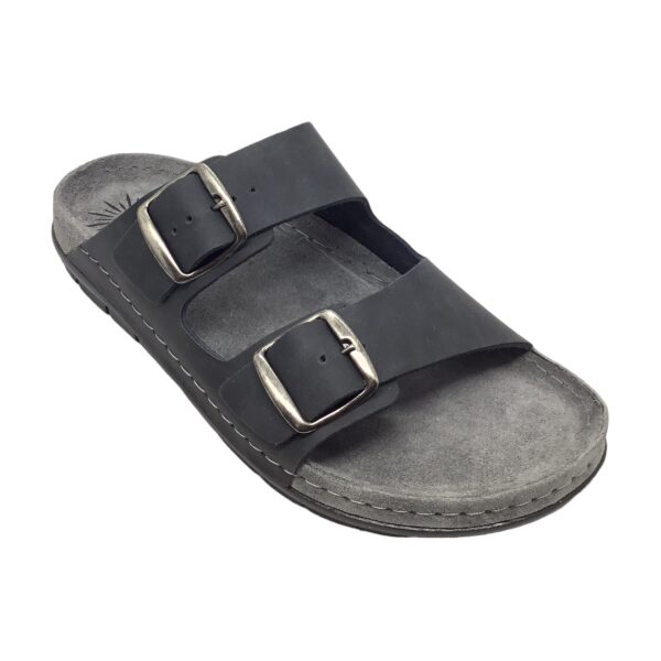Ανδρικά Σανδάλια Δερμάτινα Synny Sandals ettore 40902 Nero - Image 4