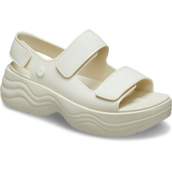 Crocs Καλοκαιρινές Πλατφόρμες Πέδιλα 208183-2Y2 Bone - Image 5