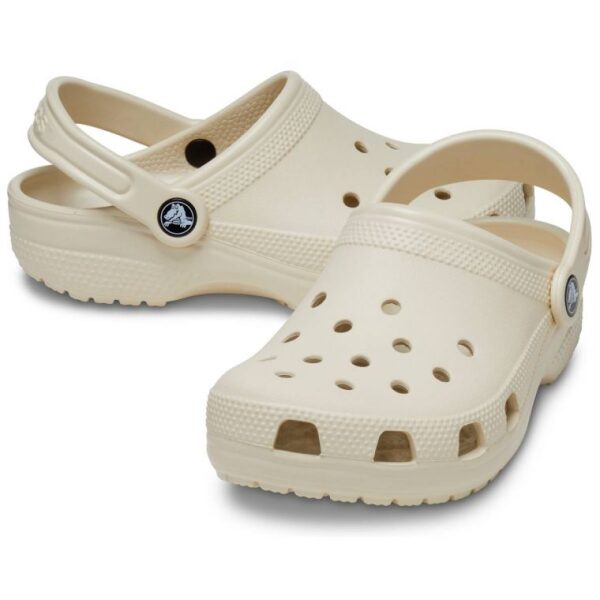 Crocs Classic Clog Kid's Unisex 206990-2Y2 Bone - Image 3