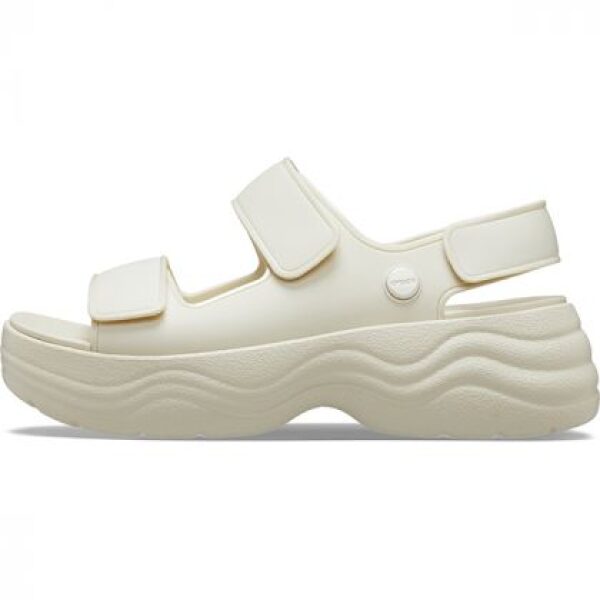 Crocs Καλοκαιρινές Πλατφόρμες Πέδιλα 208183-2Y2 Bone - Image 2
