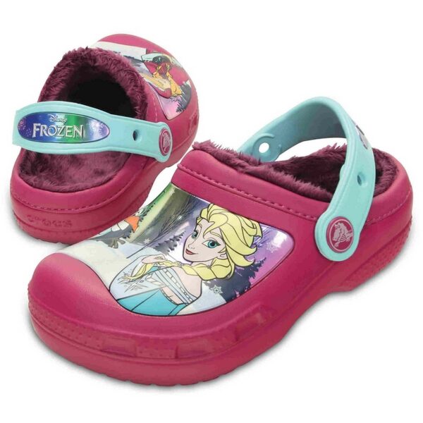 Crocs σαμπό Frozen Lined Clog 201408-675-μπορντό - Image 2