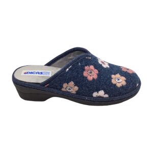 Γυναικεία χειμερινή παντόφλα Dicas Afrodita 06L-000 BLUE