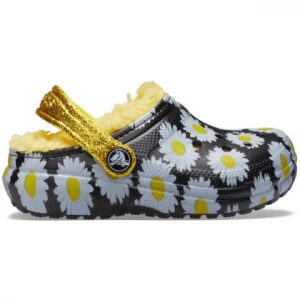 Crocs Classic Clog παιδικές παντόφλες με γούνα  207318-0ZI multi