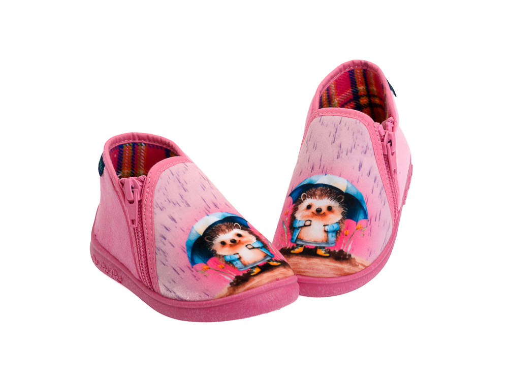 Παιδικές Παντόφλες Μποτάκια Ανατομικά για Κορίτσι Mini Max G-OMBRE-4 Pink - Image 4