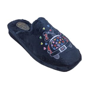 Γυναικεία χειμερινή παντόφλα Dicas 263 BLUE