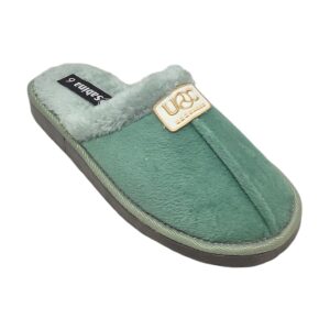 Γυναικείες Χειμερινές Παντόφλες Sabina S21 Green