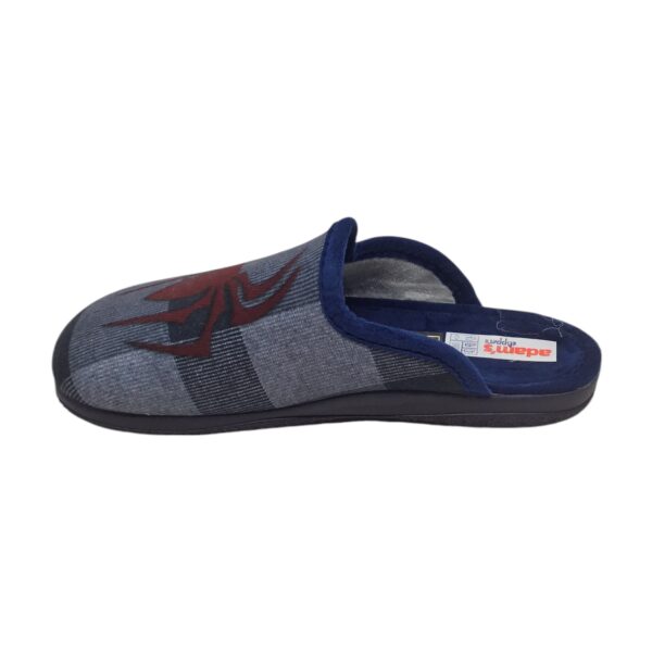 Χειμερινές παντόφλες αγόρι adam's shoes 624-24724 BLUE - Image 2
