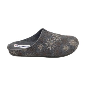 Γυναικεία χειμερινή παντόφλα Dicas 288225 GREY