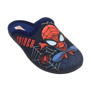Παιδικές παντόφλες χειμερινές spiderman  αγόρι Adam's 624-24697 BLUE