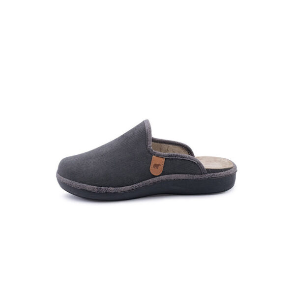 Παντόφλες Ανδρικές Χειμερινές adam's 754-24501 GREY - Image 5