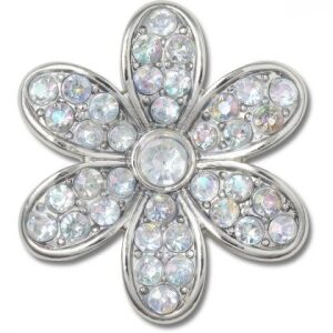 Crocs Jibbitz™ Charms Silver Mnchrm Daisy10013403
