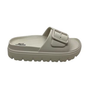 Γυναικείες σαγιονάρες σανδάλια slides Jelly Vitamin 6682012 Beige
